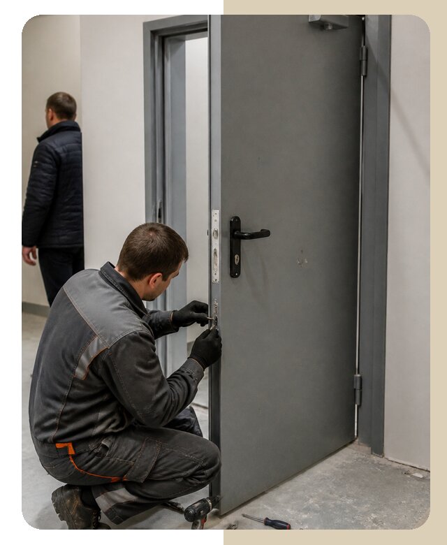 Ремонт противопожарной двери в Ртищеве по цене 6640 р. | ДвериЛегко-Ртщ